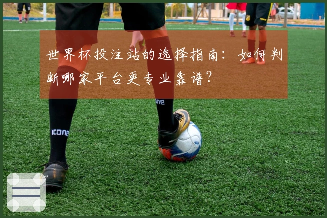 世界杯投注站的选择指南:如何判断哪家平台更专业靠谱?